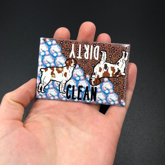 Brittany Dog Dishwasher Magnet Kitchen Home Decor - Picture 5 of 5